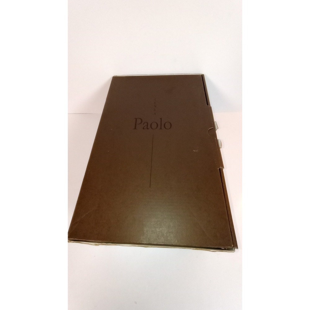 NEW Linea Paolo Monroe Black Patent Leather Mary Jane Block Heel Square Toe 8 M - Picture 5 of 7